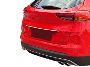 Хром накладка над номером Hyundai Tucson III (TL; 16-20) – коротка 6