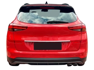 Хром накладка над номером Hyundai Tucson III (TL; 16-20) – коротка 7