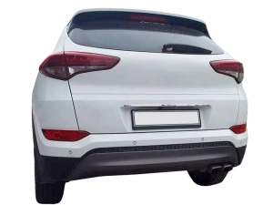 Хром накладка над номером Hyundai Tucson III (TL; 16-20) – коротка 8