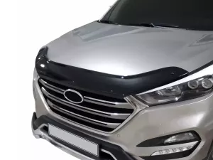 Дефлектор капота Hyundai Tucson III (TL; 16-21) - Cappafe 6