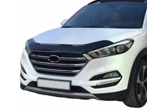 Дефлектор капота Hyundai Tucson III (TL; 16-21) - Cappafe 8