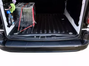 Накладка на задній бампер Peugeot Partner III / Rifter (18-) - ABS 5