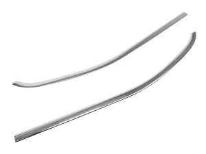 Хром нижние молдинги окон Peugeot Partner III / Rifter (18-) 3