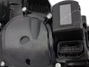 Фары Mercedes E W212 (13-16) - DRL диодные чёрные 7