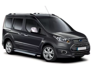Рейлинги Ford Connect II (14-22) короткая база - Elegance (серебряные) 2