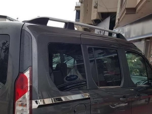 Рейлинги Ford Connect II (14-22) короткая база - Elegance (серебряные) 4