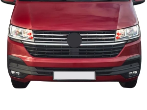 Хром накладки на решётку радиатора VW T6.1 (19-23) 5