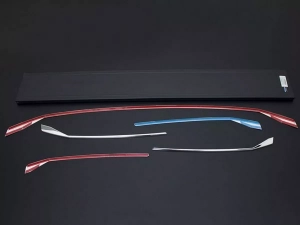 Хром накладки на решётку бампера VW T6.1 (19-23) 3