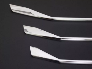 Хром накладки на решётку бампера VW T6.1 (19-23) 4