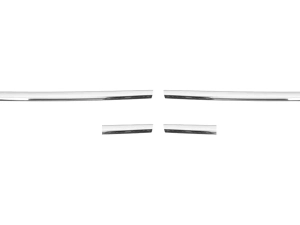 Хром полоса на передний бампер VW T6.1 (19-23) 2