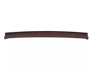 Накладка на задний бампер VW T6 / T6.1 (15-23) 1 дверь - ABS (чёрная) 3