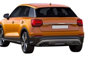 Хром накладка над номером Audi Q2 (16-23) 8