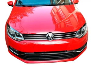 Хром накладки на решітку VW Polo V (6C; 14-17) Htb 4