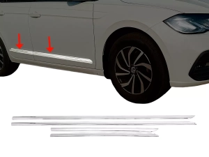 Хром молдинги дверные VW Polo VI (AW; 17-) 5D Htb