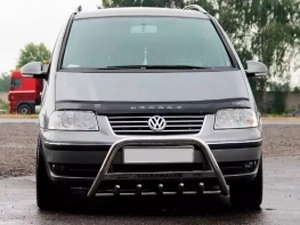Кенгурятник VW Sharan I (7M; 95-10) - с надписью 3