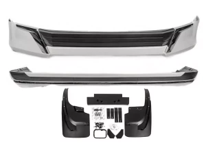 Накладки на бампер Toyota LC 200 (16-21) - GT 2021 (белые) 5