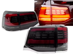 Ліхтарі задні Toyota LC200 (16-21) - LED динамічні