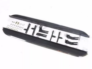 Пороги боковые Lexus NX I (AZ10; 15-21) - OEM стиль (чёрные) 6