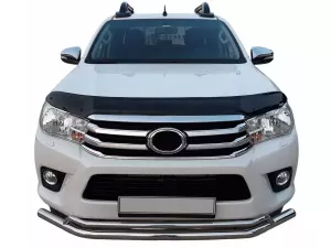Дефлектор капота Toyota Hilux VIII (15-20) - Cappafe 8