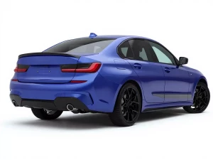 Спойлер багажника BMW 3 G20 (18-22) – MP-стиль (чорний) 4