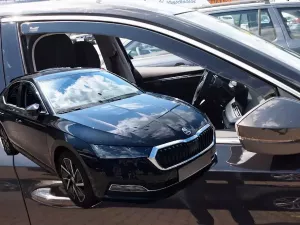 Дефлекторы окон Skoda Octavia A8 (20-) Лифтбек - Heko (вставные) 3