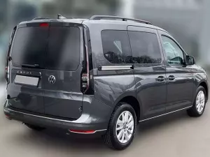 Накладка на задний бампер VW Caddy IV (SB; 21-) - Avisa (чёрная) 7