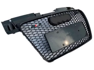 Решітка Audi TT (8J; 06-14) - TT RS стиль (чорна) 3