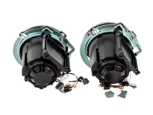 Фары Mercedes G W463 (06-18) - Manor стиль (черные) 4