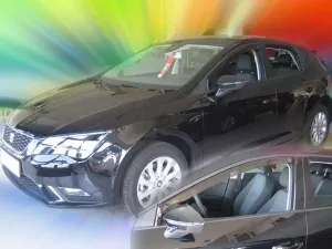 Дефлекторы окон Seat Leon III (5F; 12-20) 5D Htb - Heko (вставные) 3