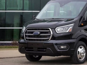 Хром накладки на решітку Ford Transit Mk9 (20-) - Omsa 8