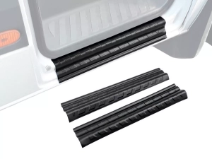 Накладки на дверні пороги VW Crafter (06-16) - ABS (чорні)