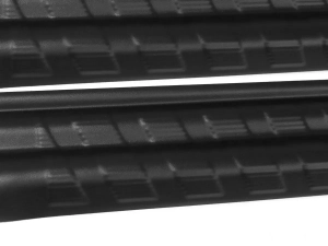 Накладки на дверные пороги Mercedes Sprinter W906 (06-18) - ABS (чёрные) 7