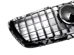 Решётка радиатора Mercedes Sprinter W906 (13-18) рестайлинг - GT стиль (хром) 3