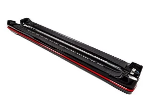 Пороги боковые Nissan Patrol Nismo (Y62; 20-) - OEM (черные) 3