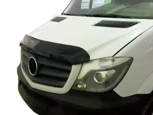 Дефлектор капота Mercedes Sprinter W906 (13-18) - Cappafe (короткий) 6