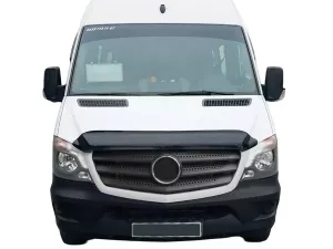 Дефлектор капота Mercedes Sprinter W906 (13-18) - Cappafe (короткий) 8
