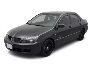 Дефлекторы окон Mitsubishi Lancer 9 (03-08) Sedan - Hic (накладные) 6