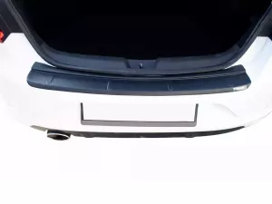 Накладка на задний бампер Renault Megane IV (16-27) Седан - ABS (чёрная) 6