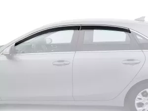 Дефлекторы окон Kia Cee'd III (CD; 18-) Хэтчбек - Niken (с хром молдингом)