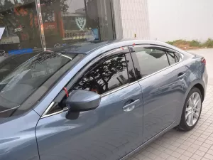 Дефлектори вікон Mazda 6 III (GJ; 12-24) Седан - Hic (накладні) 5