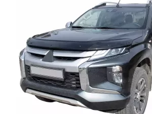 Дефлектор капота Mitsubishi L200 V (19-23) рестайлинг - Cappafe 7