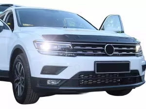 Дефлектор капота VW Tiguan II (16-23) EU - Cappafe (поликарбонат) 8