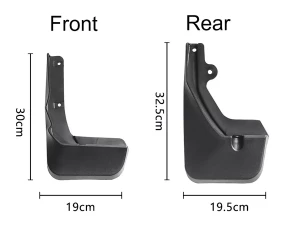 Брызговики Lexus RX IV (AL20; 20-22) Long - Premium 6