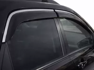Дефлектори вікон Kia Sportage II (JE; 04-10) - Niken (з хром молдингом) 6