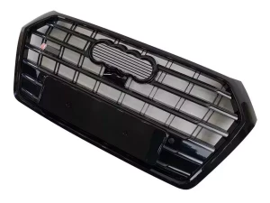 Решётка радиатора Audi Q5 II (FY; 17-21) - S-Line стиль (чёрная) 3