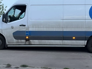 Пороги бічні Nissan NV400 (10-21) - Premium серія 8