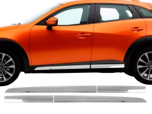 Хром молдинги на двери Mazda CX-3 (DK5; 15-)