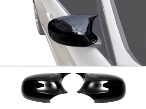 Накладки на дзеркала BMW 3 E90 / E91 / E92 / E93 LCI - M-стиль (чорні)