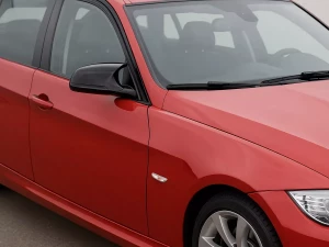 Накладки на дзеркала BMW 3 E90 / E91 / E92 / E93 LCI - M-стиль (чорні) 5