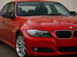Накладки на дзеркала BMW 3 E90 / E91 / E92 / E93 LCI - M-стиль (чорні) 7